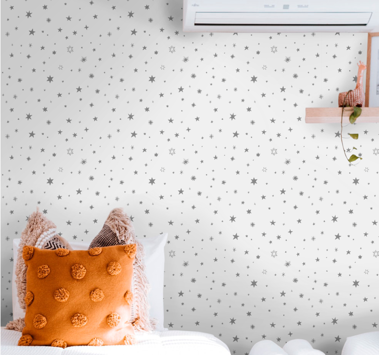 Starry Motifs stars wallpaper - TenStickers