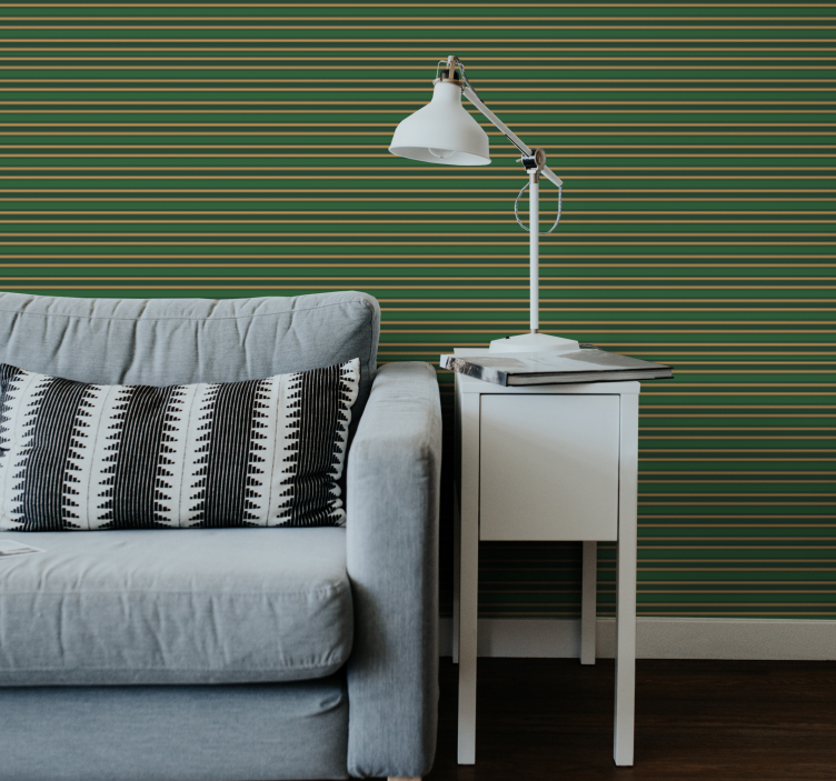 Striped Simplicity other stripes wallpaper - TenStickers