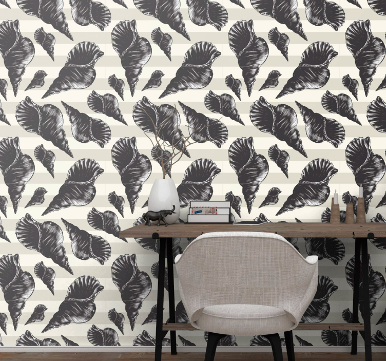 Stylized Shell Patterns animal wallpaper