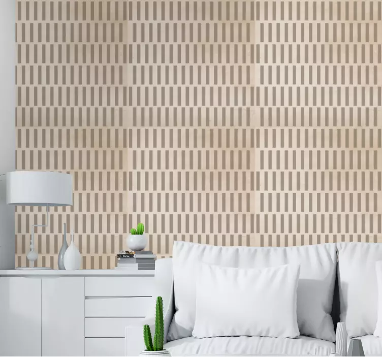 Subtle Stripe Pattern wallpaper patterns - TenStickers