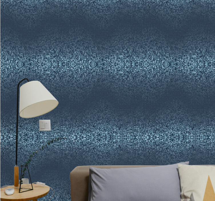 Dart textile effect wallpaper patterns - TenStickers