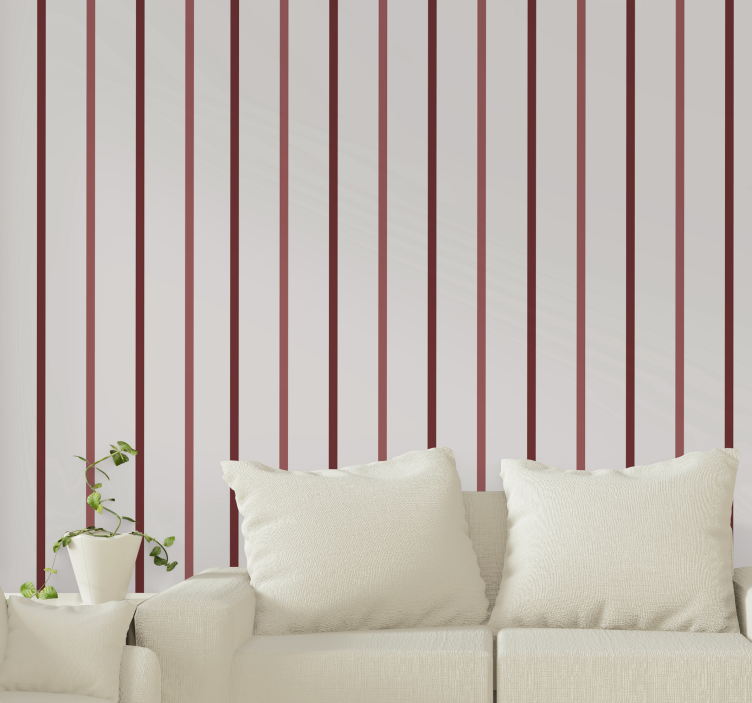 Vertical Lines Decor stripes wallpaper - TenStickers