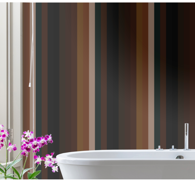 Vertical Stripe Elegance stripes wallpaper - TenStickers