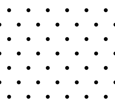 Simple black and white motif wallpaper dots - TenStickers
