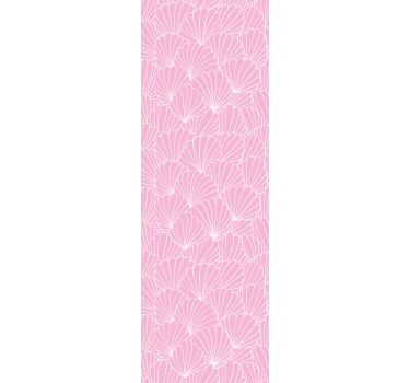 Soft Petal Patterns wallpaper flowery - TenStickers