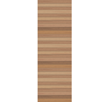 Natural vertical strips wood feature wallpaper - TenStickers