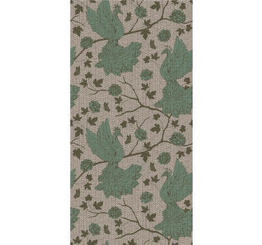 Birds on Branches cute animal wallpaper - TenStickers