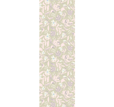 Delicate floral nature flowers wallpaper - TenStickers