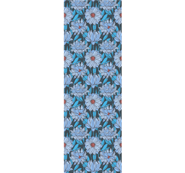 Lush Floral Design flowers wallpaper - TenStickers