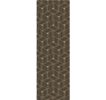 Layered Pattern Design wallpaper geometric - TenStickers