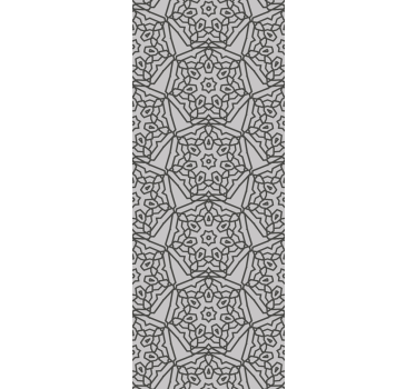 Intricate Patterned Design ornamental wallpaper - TenStickers