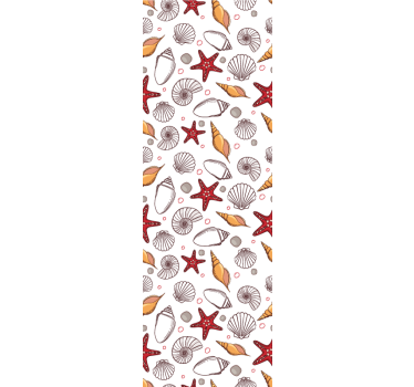 Sea Life Patterns cute animal wallpaper - TenStickers