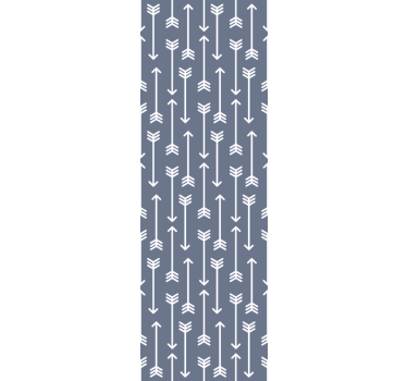 Arrow motif design nordic wallpaper - TenStickers