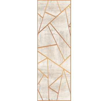 Geometric gold veins wallpaper marble - TenStickers