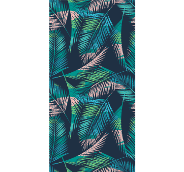 Tropical Palm Vibes nature wallpaper - TenStickers