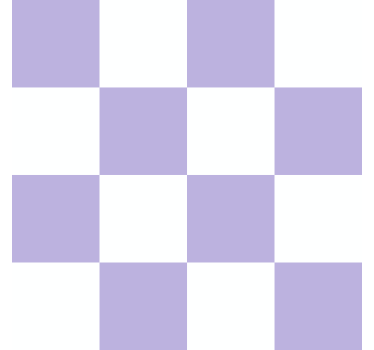 White and purple motif tiles wallpaper - TenStickers