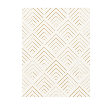 Simplistic geometric chevrons teenage bedroom wallpaper - TenStickers
