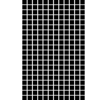 Wallpaper geometric gray squares pattern - TenStickers