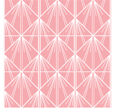 Ornamental wallpaper geometric design pattern - TenStickers