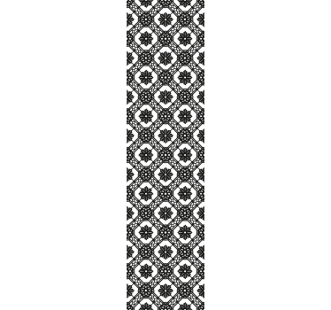 Ornamental wallpaper intricate floral design - TenStickers