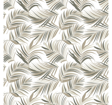 Living room wallpaper mysterious nature design - TenStickers