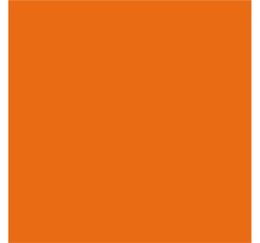 Living room wallpaper matte orange - TenStickers