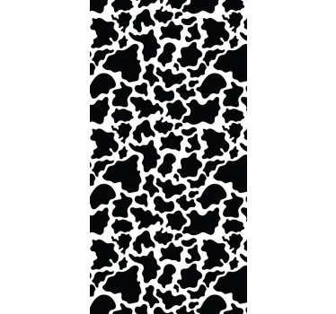 Cute animal wallpaper cowhide pattern design - TenStickers