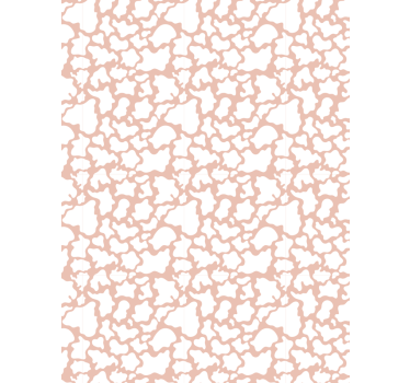 Cute animal wallpaper in textured pink - TenStickers