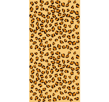 Cute animal wallpaper cheetah pattern - TenStickers