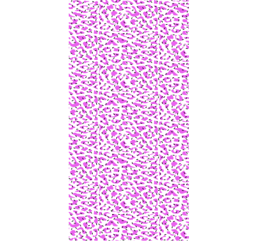 Cute animal wallpaper fuchsia leopard design - TenStickers