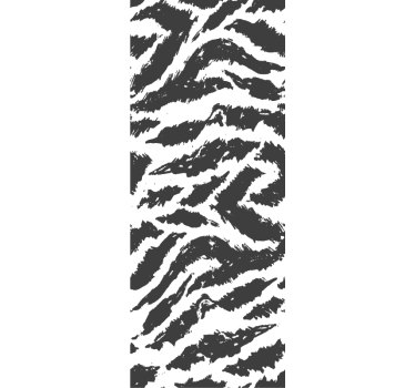 Cute animal wallpaper zebra stripes design - TenStickers
