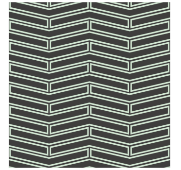 Wallpaper geometric chevron lines - TenStickers