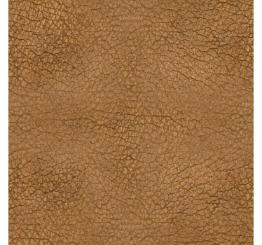 Textured wallpaper in brown leather effect - TenStickers