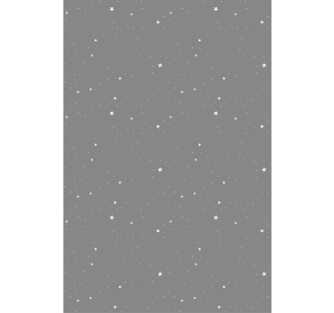 Celestial nightscape wallpaper childrens room - TenStickers