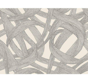Living room wallpaper modern abstract murals - TenStickers