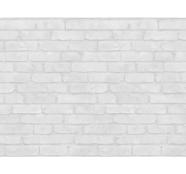 Brick wallpaper whitewashed loft brick - TenStickers