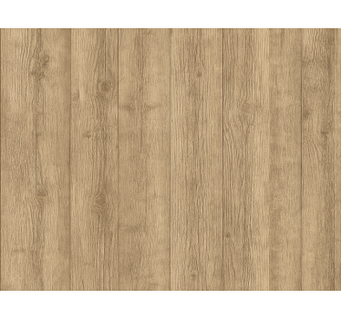 Wood feature wallpaper natural sanded oak vertical - TenStickers