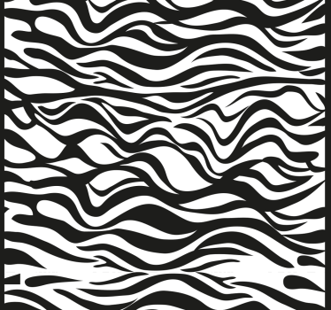 Wallpaper zebra zebra stripes design - TenStickers