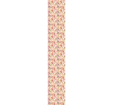 Floral Dreamcatcher Pattern wallpaper childrens room - TenStickers
