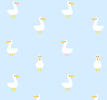 Different geese Cool animal wallpaper - TenStickers