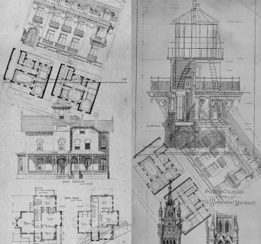 Wallpaper Architectural gems - TenStickers