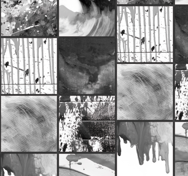 Urban Watercolour Art Modern Wallpaper - TenStickers