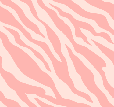 Pink Zebra print Cool animal wallpaper - TenStickers