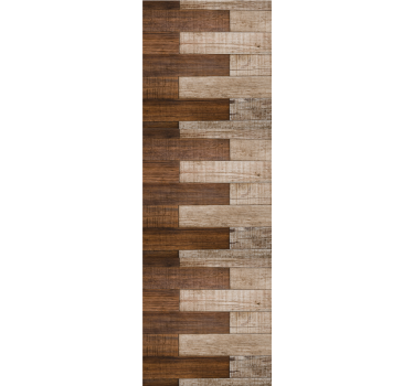 Herringbone Parquet wood feature wallpaper - TenStickers
