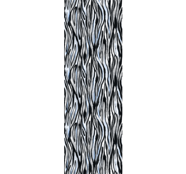 Wallpaper zebra zebra stripe pattern - TenStickers