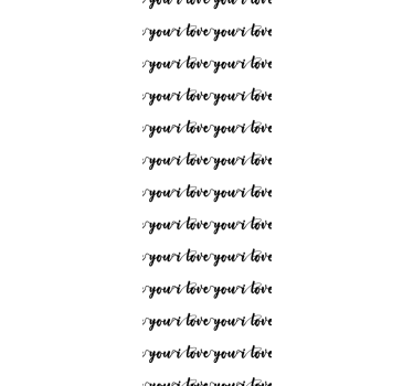 Love Your Life text wallpaper - TenStickers
