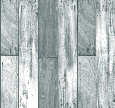 Grey Wood Pattern Wallpaper - TenStickers