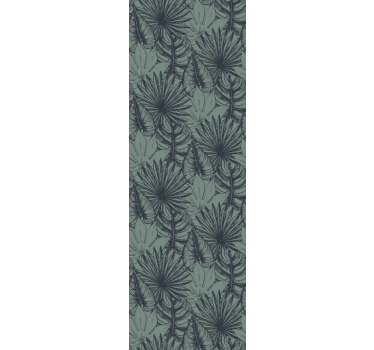 Palm Leaf Pattern leaves wallpaper - TenStickers