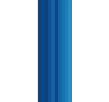Blue Striped Motif wallpaper horizontal stripes - TenStickers