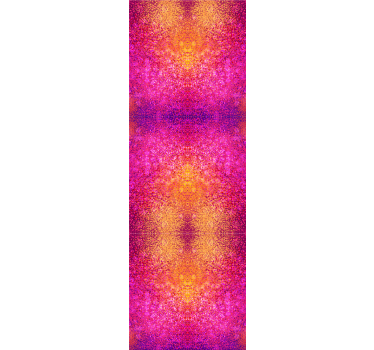 Teenage bedroom wallpaper abstract warmth - TenStickers